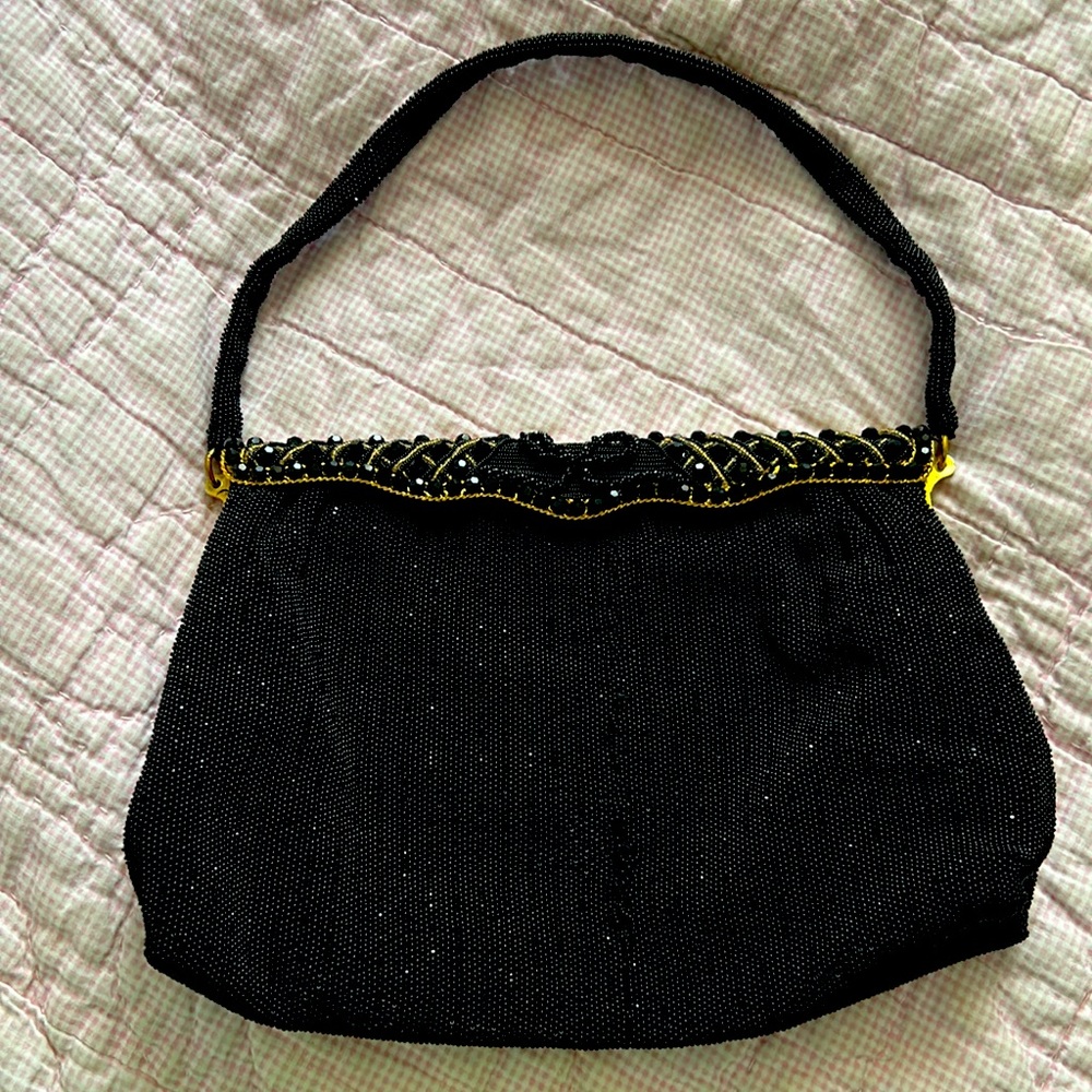 Vintage 1930’s C. & M. Caron beaded evening bag